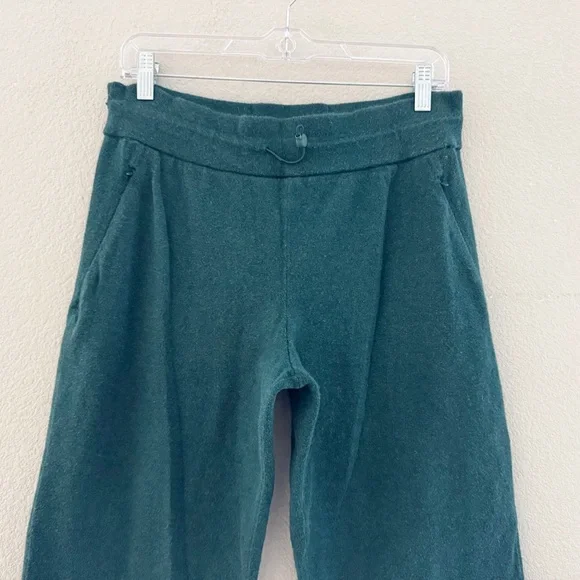 Lululemon Cotton Cashmere Jogger Pant 6 Green Mid Casual Comfy Cozy Athleisure - Picture 6 of 13